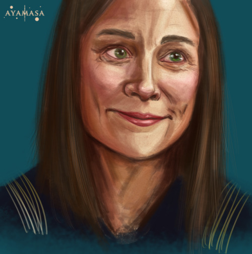 I did this a week or so ago, Katrina Cornwell from Star Trek Discovery who is the only good Admiral 