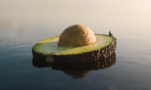 “Avocado Island”Tobi Schnorpfeil Art