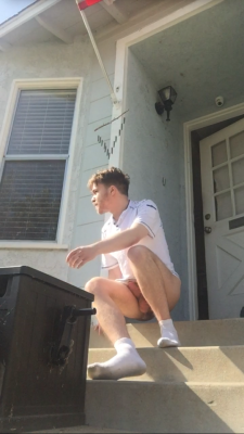 Nsfwboy222: This Guy Going Door To Door Watched Me Jerking And Exploding.