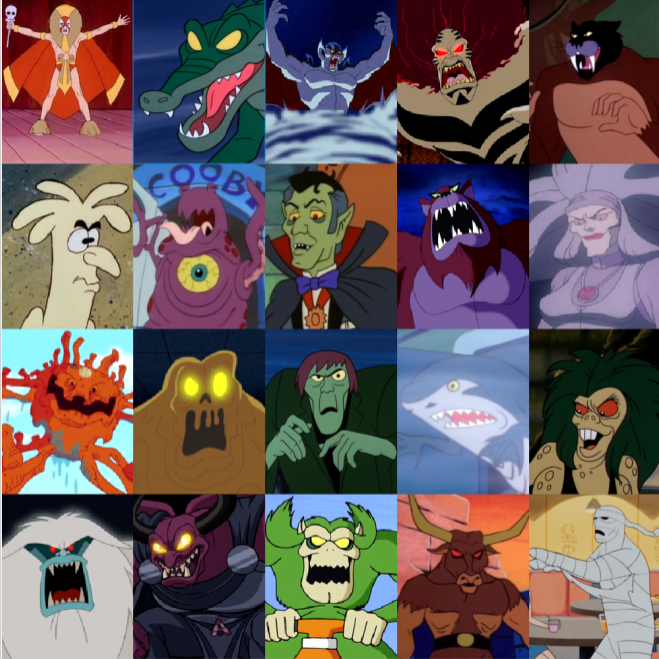 Guess the Scooby Doo Monster Quiz - By cb310