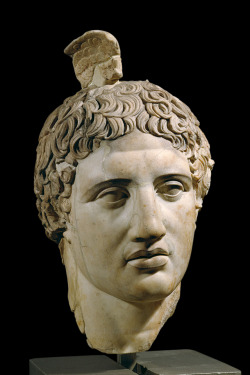 hermesandmercury: Head of Hermes Roman; Mid-Imperial period, Mid-2nd century AD Copy after bronze original ca. 430 BC Ephesus Harbor Gymnasium (Origin) Kunsthistorisches Museum Wien ** Visit my Links page for my other blogs &amp; Facebook Pages 