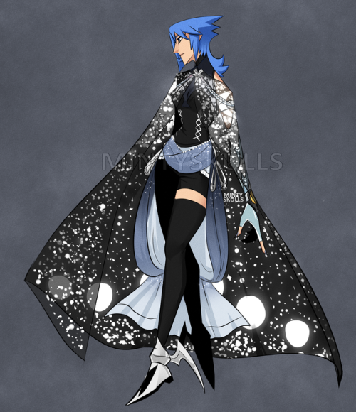 mintyskulls:Aqua with an Alexander McQueen ‘16 cape, the brainchild of @namenapI couldn’t find what 