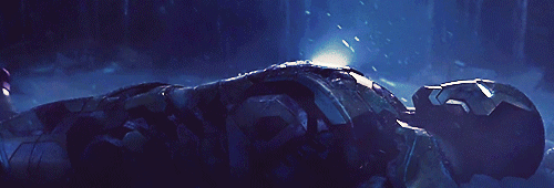 ladywonderlands:  &ldquo;Jarvis… Jarvis? Don’t leave me buddy.” 