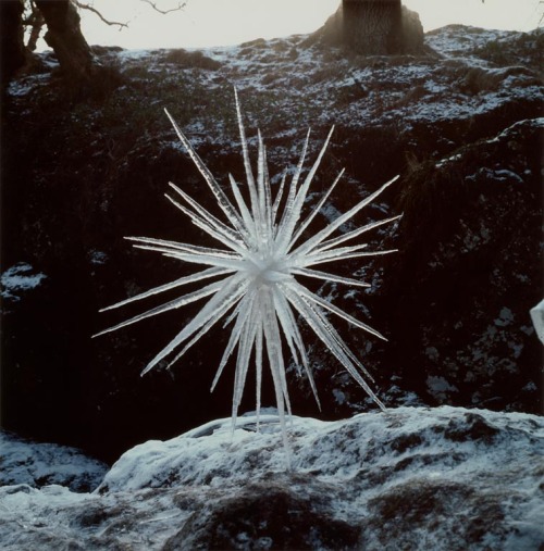 design-is-fine - Andy Goldsworthy, Ice Star and Ice Sphere,...