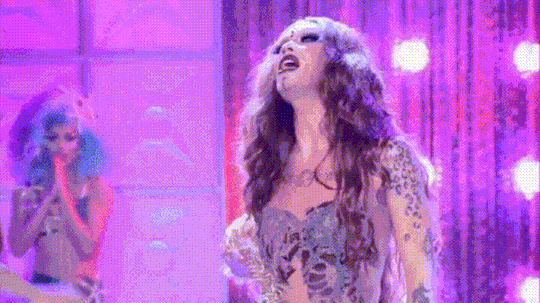 When you’re in the middle of a lip sync but you gotta tell Valentina that shes