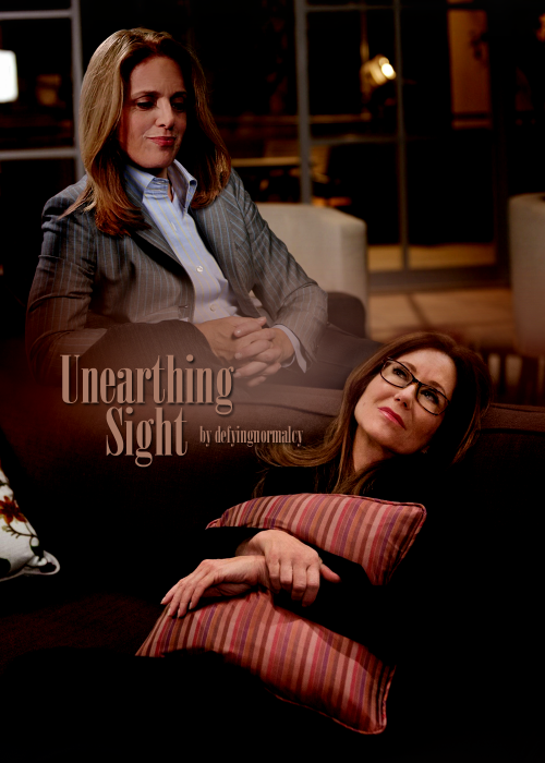 For my brilliant friend, @defyingnormalcy, because her fic, Unearthing Sight deserves a cover.