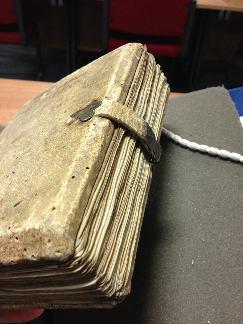 medieval manuscripts binding clasps