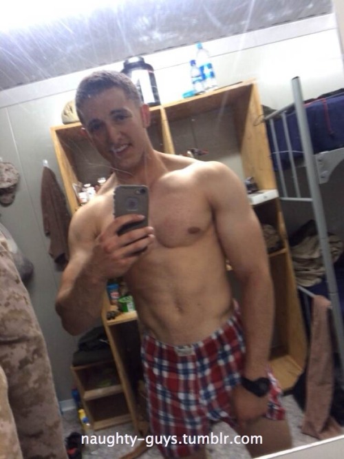 hotguystojerkto:  hotguystojerkto:  absolutelywantthatd:  hrdcrps2001:  usmcswordswallower:  Let me be your personal cum Dump!  Sexy little deployed devil  Yes, please!!  One fucking hot Marine! Would ride him so hard:-) Check out my archives and follow