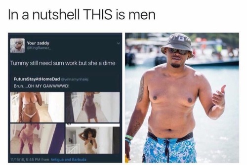 tchalisew: goldenpoc: Smh  this nigga is built like a double cheeseburger that got pushed to the sid