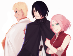 natto-nguyen:  i want team 7 reunion in next chapter so bad ;___;