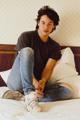 708090svintage:  keanu reeves by Cail harvel (1988)