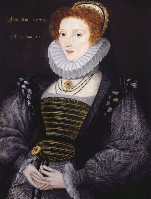 Unknown Woman by George Gower, 1578