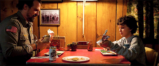 greviousmentalharm:  captainpoe:  You did good kid. You did so good.  Hopper and