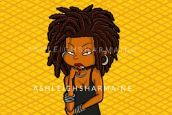 ashleighsharmaine:  dan-1:  ashleighsharmaine:  Susie C as Lauryn Hill  🎨 Inquiries: AshleighSharmaine@gmail.com   Dope artist check her page out!  Thank you!!! 💯😘👌🏽