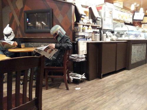 nerdtheted:  My friend and I once went out to grab a cup of coffee… 