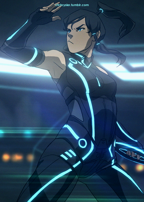 ctchrysler:  TRON: Legend of Korra [18x8” 100lb gloss cover print available on storenvy] 