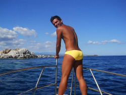 Yellow Speedos