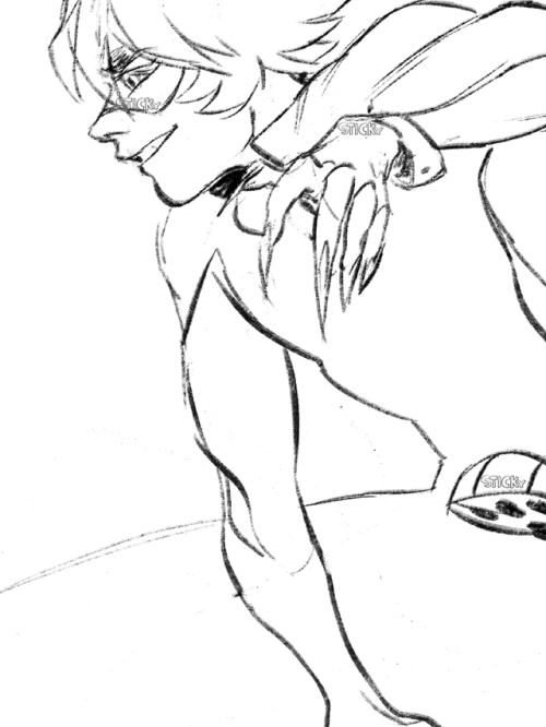 callmesticky: “siri, please upload my archive of unfinished cat noir drawings” &ldq