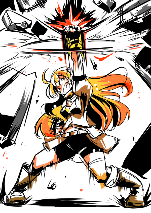 sketchfanda:  thefingerfuckingfemalefury:  thekusabi:  Neo and Yang. By キシリ
