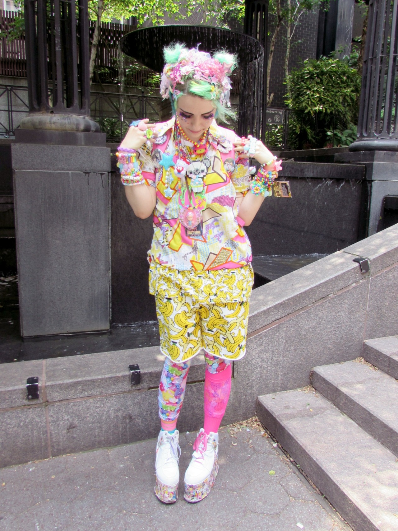 mahouprince:  my decora coordinate for when we visited Sebastian Masuda’s Time