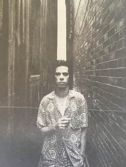 b5ksrockhaus:  #NickCave by Derek Ridgers,