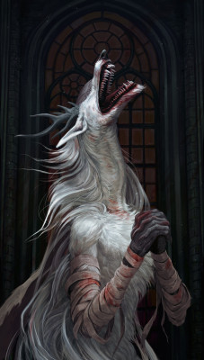 morbidfantasy21: Vicar Amelia – Bloodborne fan art by Maria Zolotukhina  