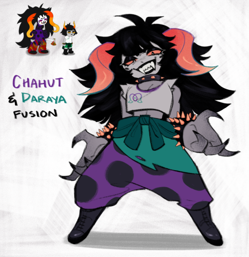 kimquatz: more troll mash ups just 4 fun! this time with Chahut and Daraya :0she reminds me of an eg