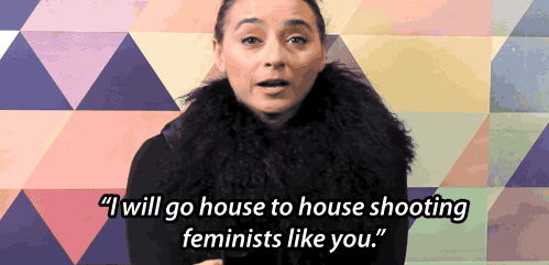 ryeisenberg:  Feminists Read Real Tweets That Real People Have Really Sent Them 