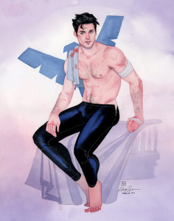 kevinwada:  Nightwing FlameCon 2015 commission 