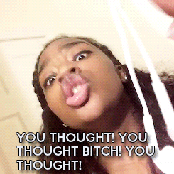 goldennmami:  exclusivenudes:  rudegyalchina:killakungfuwolfbytch:crutch4:  “Racist are inherently intellectual cowards.”  He broke her down. This is why white people cannot have locs.    REKKKKKKKKKKKT  I can’t tell if everyone laughing because