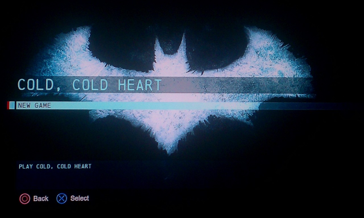 Just downloaded Batman Arkham Origins DLC Cold, Cold Heart! Hope It&rsquo;s good!