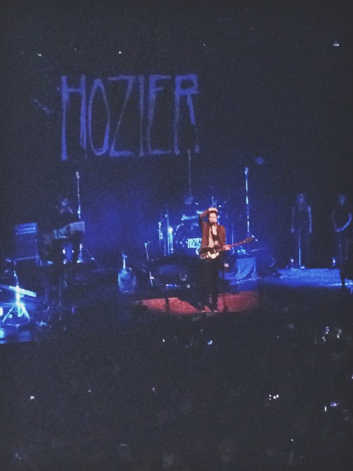 boredirishgirl: throwback to when I saw Hozier and was there when he got the news that Take Me To Ch