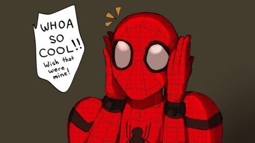 kirschade:HAPPY HALLOWEEN FROM VENOM AND SPIDEY GO OUT THERE AND GET LOTS OF CHOCOLATEbonus: 