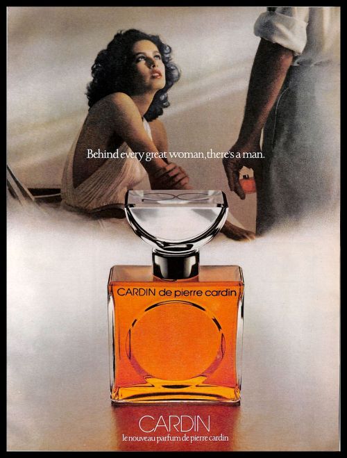 1976 Cardin Perfume Vintage Ad