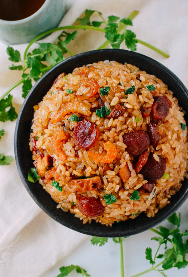 justfoodsingeneral:  Sticky Rice with Chinese Sausage 香肠糯米饭