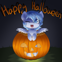 askbubblepop:  Happy Halloween everypony!