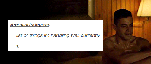 thoselittleboats:Elliot Alderson - Text Posts (2/?) Requested by Anon