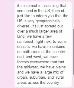athan-pit:  ihonestlyjust:  athan-pit:  athan-pit:  its unfair how corn land got pokemon go first and geographically diverse europe is still behind on the new tech    then please explain this   accurate™  produce map  as i said…. corn land   That