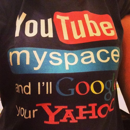 Watching #socialstarawards in my #socialmedia tshirt