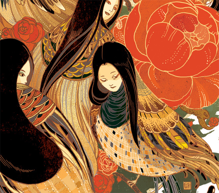 victongai:  Love Hunter Victo Ngai Maybe it’s spring time, or the lack of it in