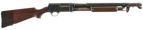 J. Stevens Model 520-30 pump action trench gun, circa World War II.