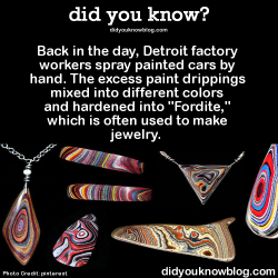 did-you-kno:  Back in the day, Detroit factory