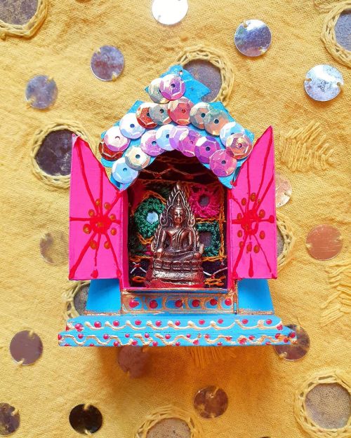 DIVINE BLESSINGS Treasurehunter collected a divine Buddha Temple Artwork for Goodluck Wishes & B