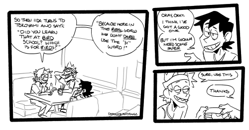 doodledrawsthings:  My friend told me a joke once that involved tape