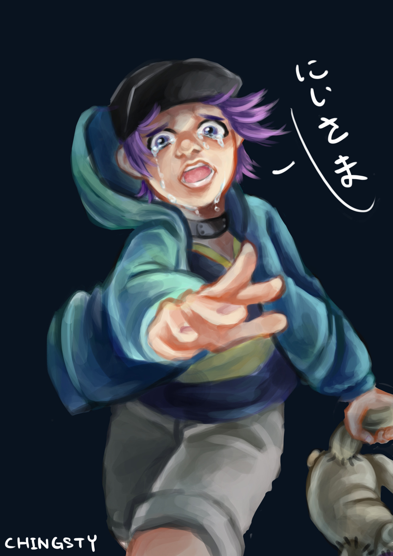 chingsty:  “Brother…!”  My Precious child, Akaba Reira.  This was supposed
