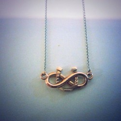 everyotherhorsegirl:  Can I please just have….#WayToMyHeart #DearFutureBoyfriend  New twist on Infinity necklaces, for us horse people!