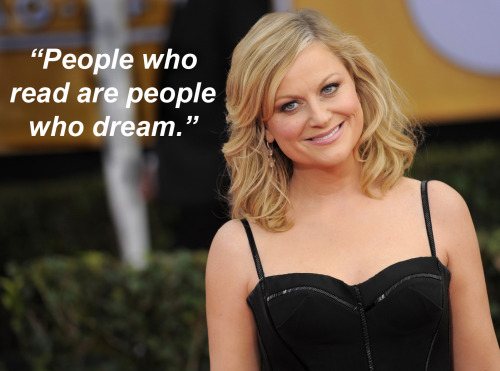 Amy Poehler Named Honorary Chairperson For ‘World Book Night’From USA Today:Actress and 