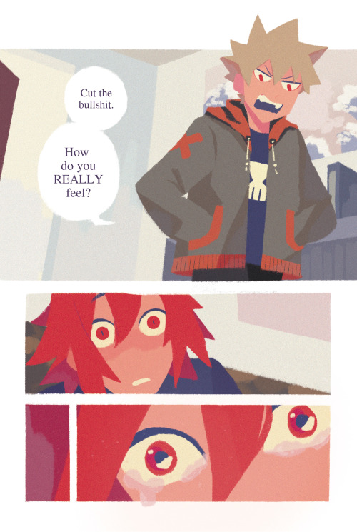 there’s no need to hide another comic i did for @recoveryzine​! i wanted to focus on the idea that t