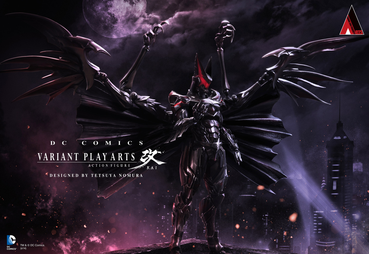 Tetsuya Nomura’s new Batman Design for Play Arts Kai