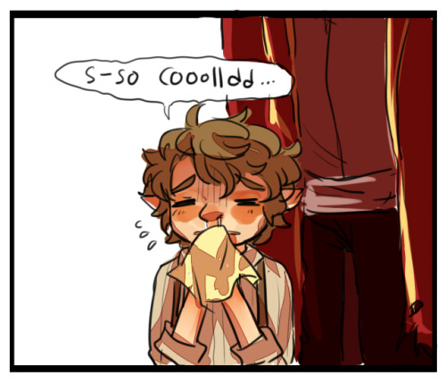 bulecelup:He is a fire type afterall….Smaug/Bilbo for flamiekitten! because she feels sad and needs 